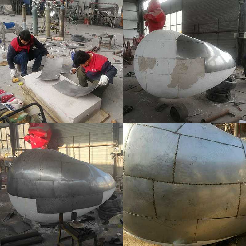 不銹鋼雕塑制作廠家，定制大型不銹鋼雕塑